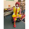 Image 1 : RONALD McDONALD - Statue from 1972 to 1986 - Extremely good condition.  Sitting, Authentic Ronald Mc