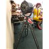 Image 3 : Vintage Style Spotlights - Chrome with wood tripod legs - approx. 68in tall