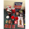Image 2 : Group lot of Miscellaneous Coca Cola Collectibles