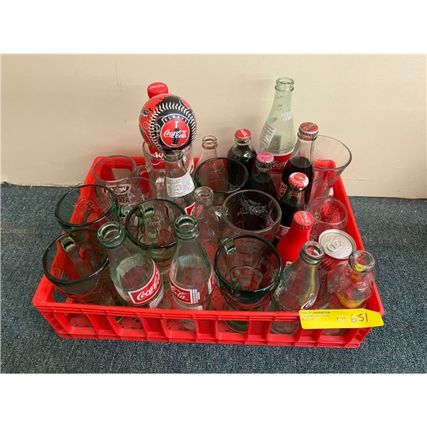 Group lot of Miscellaneous Coca Cola Collectibles