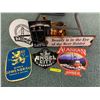 Image 1 : Group of Misc. Brewery Signs - including Lwenbrau, Alaskan Amber, Angel City, and Bridge Brewing.