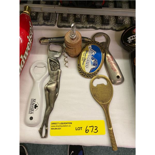 Small Collection of Miscellaneous Beer Openers- approx. 7