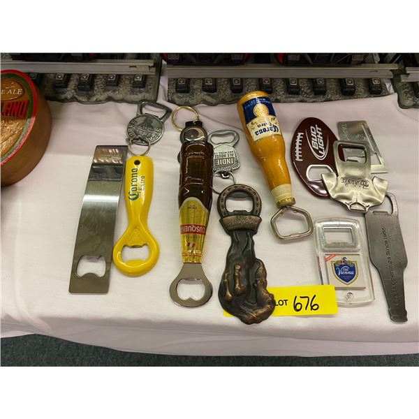 Small Collection of Miscellaneous Beer Openers- approx. 13