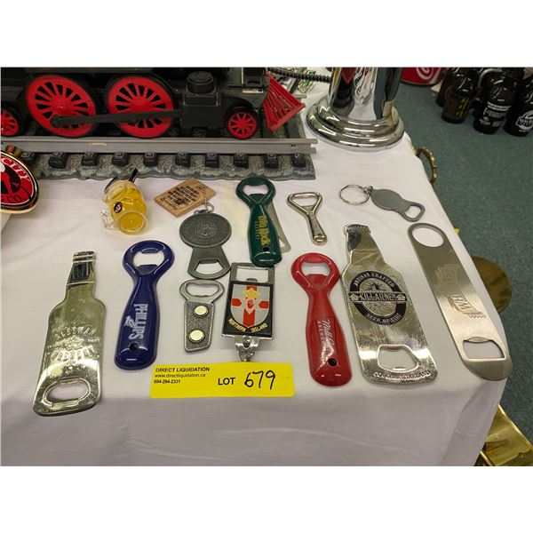 Small Collection of Miscellaneous Beer Openers - approx. 13