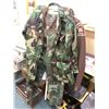 Image 1 : Group of Clothing - Camo Outfit (jacket/pants), Loomis Armoured Car Service Uniform Shirt / Vancouve