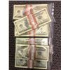 Image 1 : Movie Set - Prop Money - $100,000 (in Groups of $100 and $20's) - US Currency