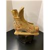 Image 6 : Carved First Nations Hockey Skate all proceeds go BC CHILDRENS HOSPITAL