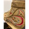 Image 8 : Carved First Nations Hockey Skate all proceeds go BC CHILDRENS HOSPITAL