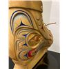 Image 9 : Carved First Nations Hockey Skate all proceeds go BC CHILDRENS HOSPITAL
