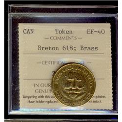 Breton #618 Brass ICCS EF40 St.Leon water, Large