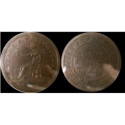 Breton #962 CH NS-20A4; trade & Navigation 1813  Uncirculated. Scarce