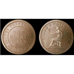 Breton # 962, CH-NS-20a4, 1813 Pure copper, EF