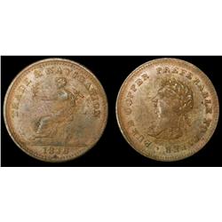 Breton #967  CH NS-22; Trade & navigation 1838  Choice Unc. Lots of luster