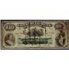 Image 1 : The Commercial Bank of Newfoundland 1888 $10 #4155 CH-185-18-08  Fine.  Rare