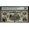 Image 1 : The Imperial Bank of Canada 1916 $5 #205559 CH-375-16-04 PMG VF20.