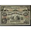 Image 1 : Imperial Bank of Canada 1939 $5 #F106818 CH-375-24-02 and the Bank of Nova Scotia $10 #1675529 CH-55