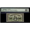 Image 1 : 1870 25¢ DC-1b Large B PMG EF40.  Underrated type.