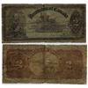 Image 1 : 1897 $2 DC-14a Red/Brown Back #057474 PMG G6.   Only 14 examples are known.  A Rare variety!