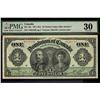 Image 1 : 1911 $1 DC-18c #442818K. PMG VF30.