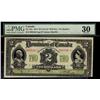Image 1 : 1914 $2 DC-22a #805546-J PMG VF30.  Bright and clean example.
