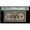 1935 $25 BC-11 S/N A001265 pp D PMG F12