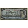 Image 1 : 1954 $5 BC-39bA Beattie-Rasminski *N/X0116413 EF+