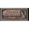 Image 1 : 1954 $1000 BC-44a Beattie-Coyne A/K0049024. EF-AU. Bright example. Minor pen mark on back margin.  R