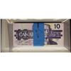 Image 1 : 1989 $10 BC-57c Original bundle of  BEF.  100 notes all Gem Unc.