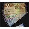 Image 1 : 2002 $5 BC-62a (3), 2006 $5 BC-67a (2),  2001 $10 BC-63b (2), 2004 $20 BC-64a-i (3), 2004 $100 BC-66