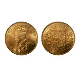 1912 $10 PCGS MS-65PQ. Fully lustrous with deep orange patina. 