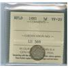 Image 1 : 1881 Nfld 5¢ ICCS VF20