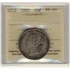 Image 1 : 1885 Nfld 50¢ ICCS VF20.  Key date issue.