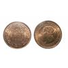 Image 1 : 1895 1¢ ICCS MS66 Red PQ. An exceptionally attractive Victorian Large cent with intense mint frost. 