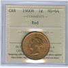 Image 1 : 1900H 1¢ ICCS MS64RD.  90% red.