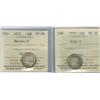 Image 1 : 1870 10¢ W0 & N0 ICCS VF20.  Lot of two coins.