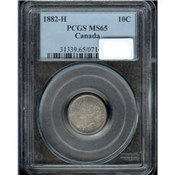 1882H PCGS MS65, superbly toned with great surfaces.  A true Gem example!  Very scarce!