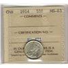 Image 1 : 1914 10¢ ICCS MS63.  White and lustorus.