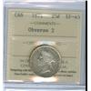 Image 1 : 1871 25¢ Obv. 2 ICCS EF45. Shows some nice lustre.