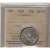 Image 1 : 1928 25¢ ICCS AU55