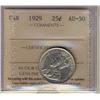 Image 1 : 1929 25¢ ICCS AU50