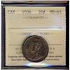 Image 1 : 1936 25¢ ICCS MS64, attractive russet and green tones.