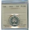 Image 1 : 1954 25¢ ICCS PL66. Blast white.