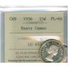 Image 1 : 1956 25¢ ICCS PL66 Heavy Cameo, lightly toned.