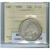 Image 1 : 1900 50¢ ICCS F15.  Strong details.