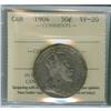 Image 1 : 1904 50¢ ICCS VF20 A nice example with problem free.