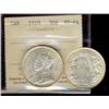 Image 1 : 1919 50¢ ICCS MS64.  White with golden rim tone.
