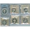 Image 1 : 1954, 1958 & 1963 50¢ PL65.  Lot of 4 coins all Proof like issues.  1954 graded by PCGS and the othe