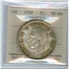 Image 1 : 1938 $1 ICCS MS64.  A nice sharp example with nice lustre and golden tone.