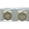 Image 1 : 1950 & 1951 $1 ICCS MS64.  Lot of 2 toned coins.