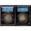 Image 1 : 1963 $1 CCCS MS65.  Another nice Elizabeth II example in Superb Gem condition.  Attractively toned.